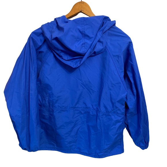 Vintage 1980s Made in USA LL Bean Blue Nylon Anorak Jacket  And Track Pants Suit - Picture 3 of 5